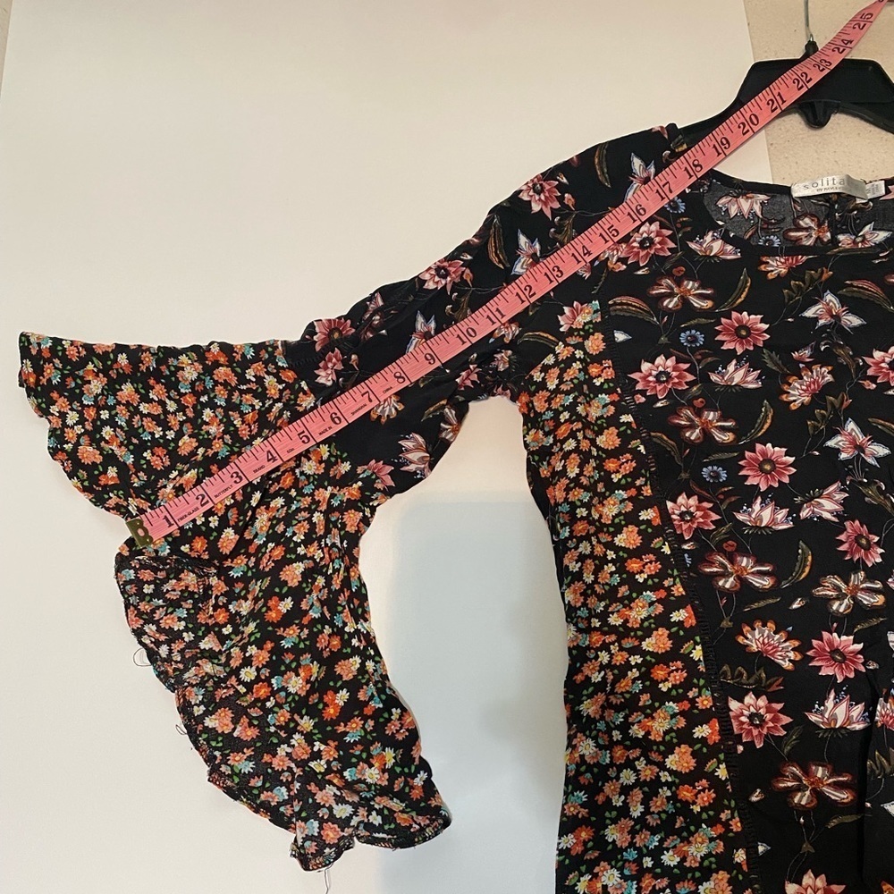 Solitaire by Ravi Khosla Top Size M - Picture 7 of 12